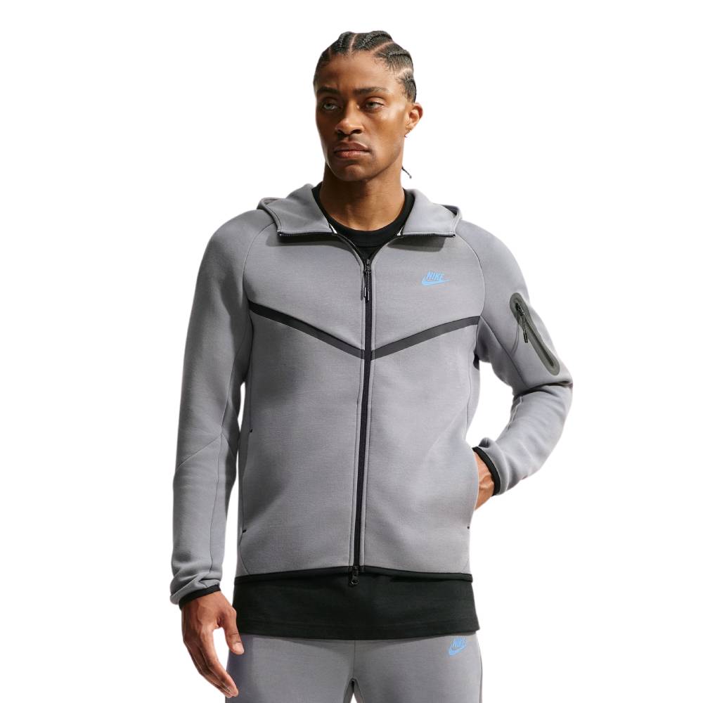 Nike Tech Fleece Sportswear Trainingspak Donkergrijs Blauw Zwart Nike Tech Fleece Sportswear Trainingspak Donkergrijs Blauw Zwart - Afbeelding 3