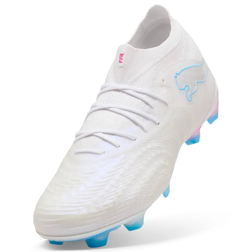 PUMA Future 9 Ultimate Gras Voetbalschoenen (FG) Wit Felblauw Felroze PUMA Future 9 Ultimate Gras Voetbalschoenen (FG) Wit Felblauw Felroze - Afbeelding 6