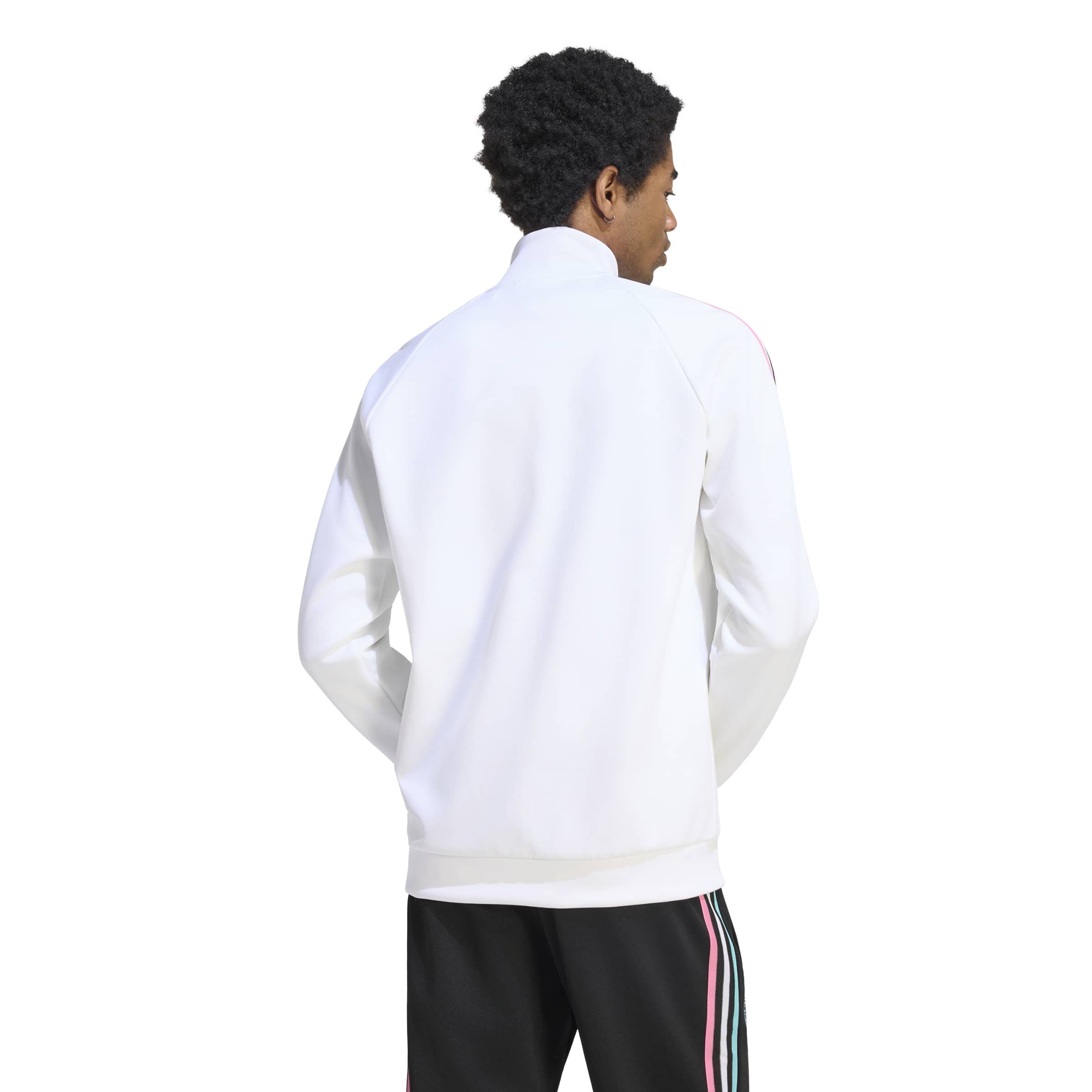 Adidas Inter Miami CF Originals Trainingspak Full-Zip Wit Zwart Adidas Inter Miami CF Originals Trainingspak Full-Zip Wit Zwart - foto 4
