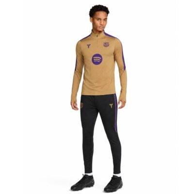 Nike FC Barcelona Strike Trainingspak 1/4-Zip 2026-2027 Goud Zwart Paars