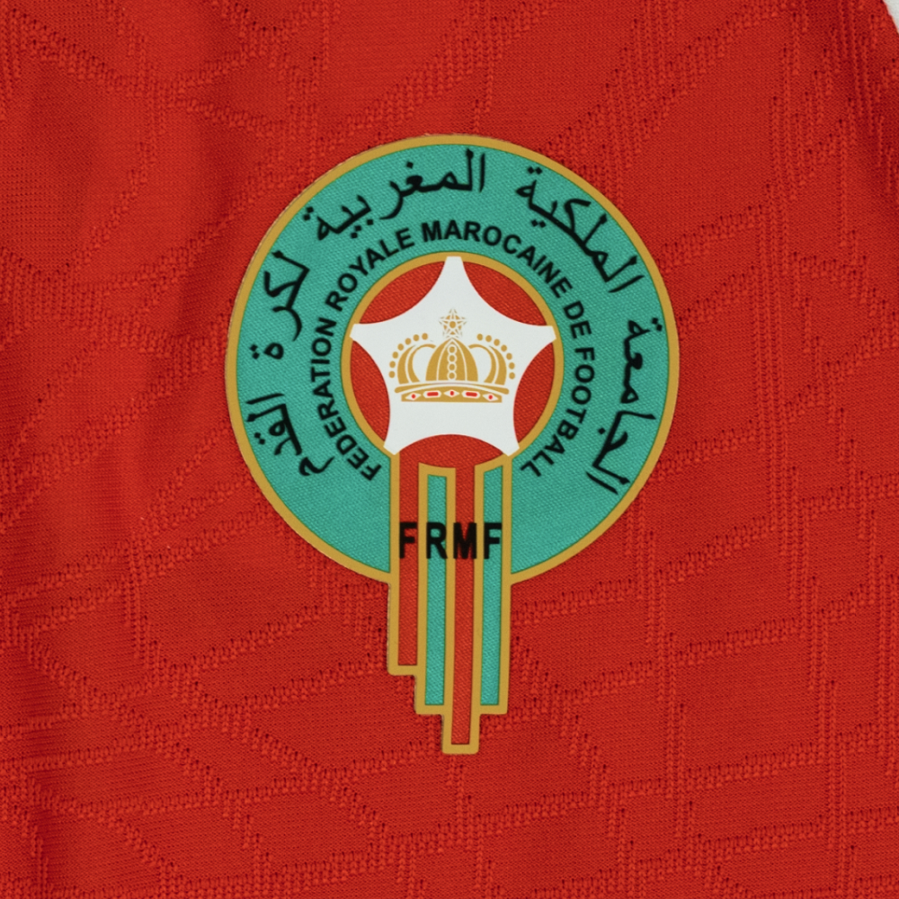 PUMA Marokko Trainingspak 1/4-Zip 2026-2028 Rood Wit Zwart PUMA Marokko Trainingspak 1/4-Zip 2026-2028 Rood Wit Zwart - Afbeelding 4