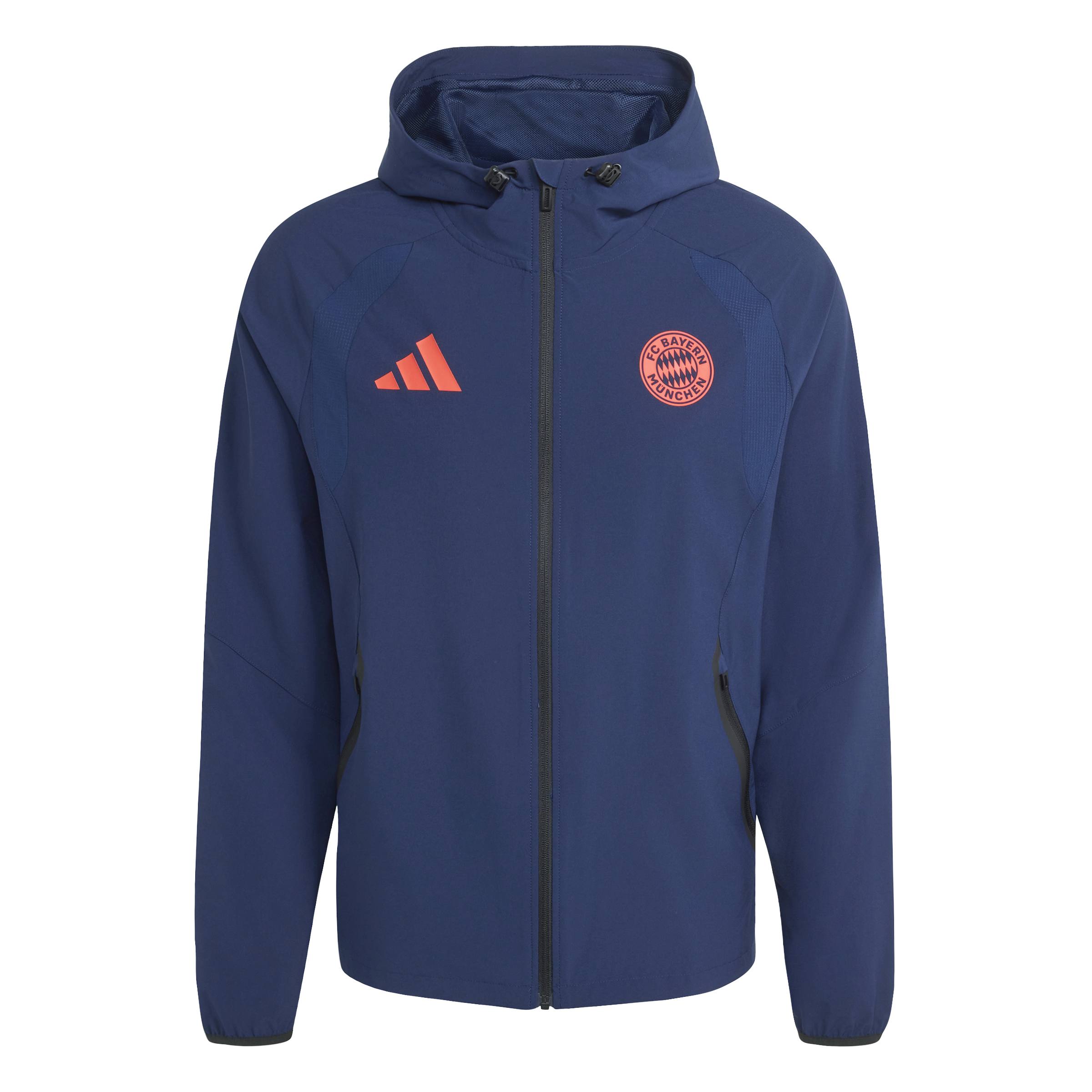 Adidas Bayern München Tiro Travel Trainingsjack 2026-2027 Donkerblauw Rood Adidas Bayern München Tiro Travel Trainingsjack 2026-2027 Donkerblauw Rood - foto 6