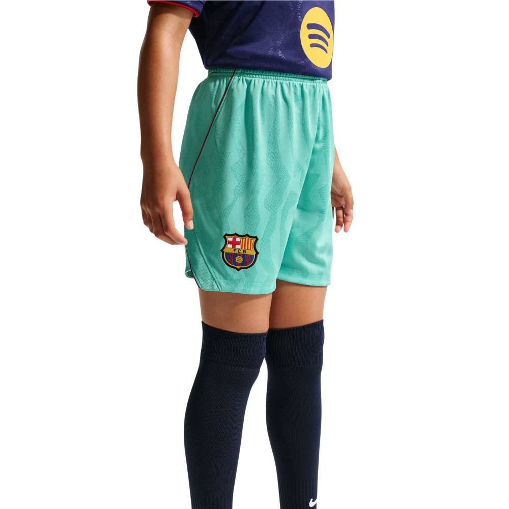 Nike FC Barcelona 3e Set 2026-2027 Kids Nike FC Barcelona 3e Broekje 2026-2027 Kids