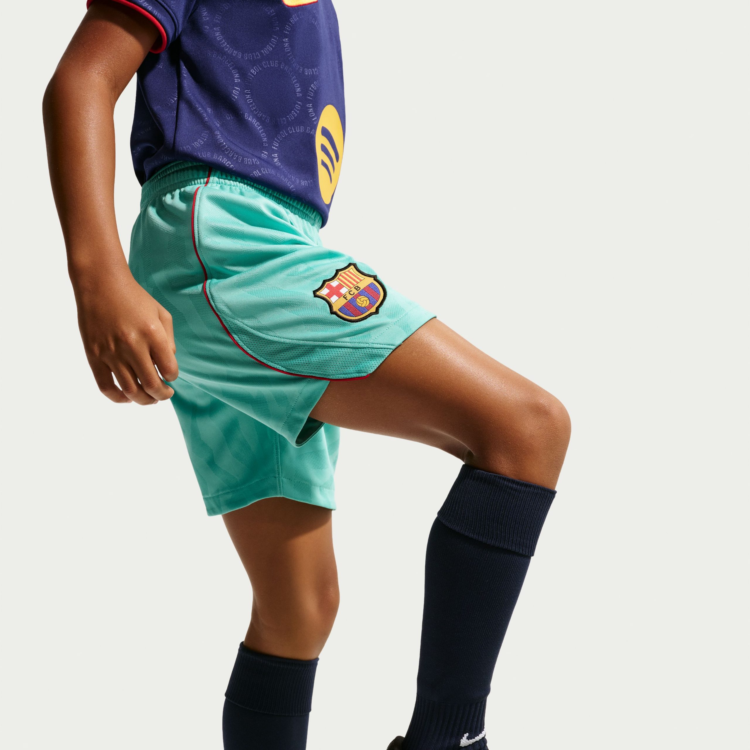 Nike FC Barcelona 3e Set 2026-2027 Kids Nike FC Barcelona 3e Broekje 2026-2027 Kids - foto 3