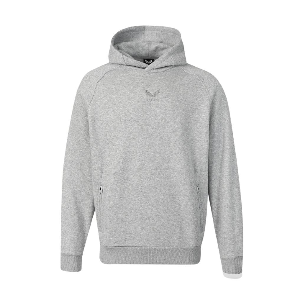Castore Adapt Fleece Hoodie Lichtgrijs Grijs Castore Adapt Fleece Hoodie Lichtgrijs Grijs