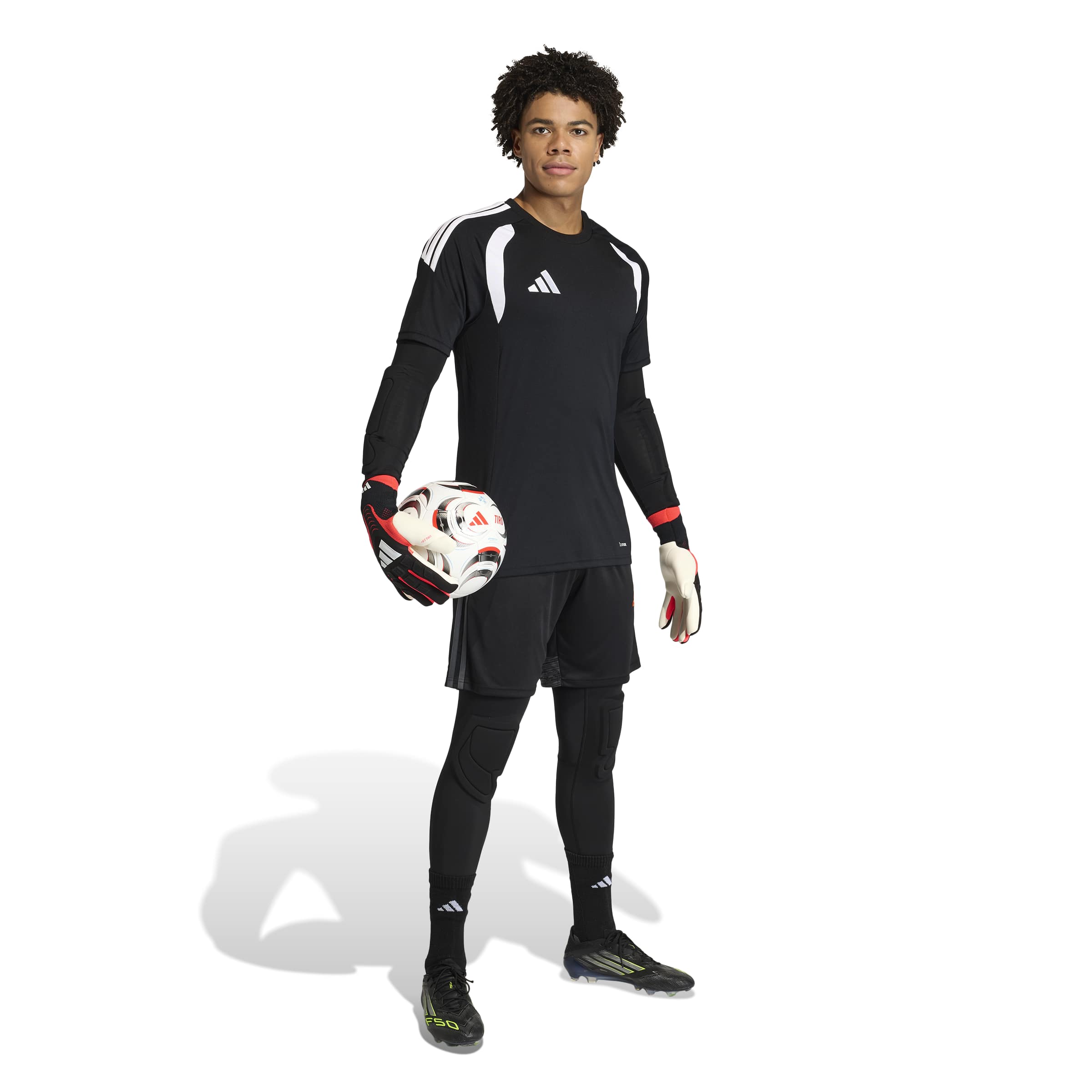 Adidas Padded Keepersbroek Zwart Adidas Padded Keepersbroek Zwart - Afbeelding 3
