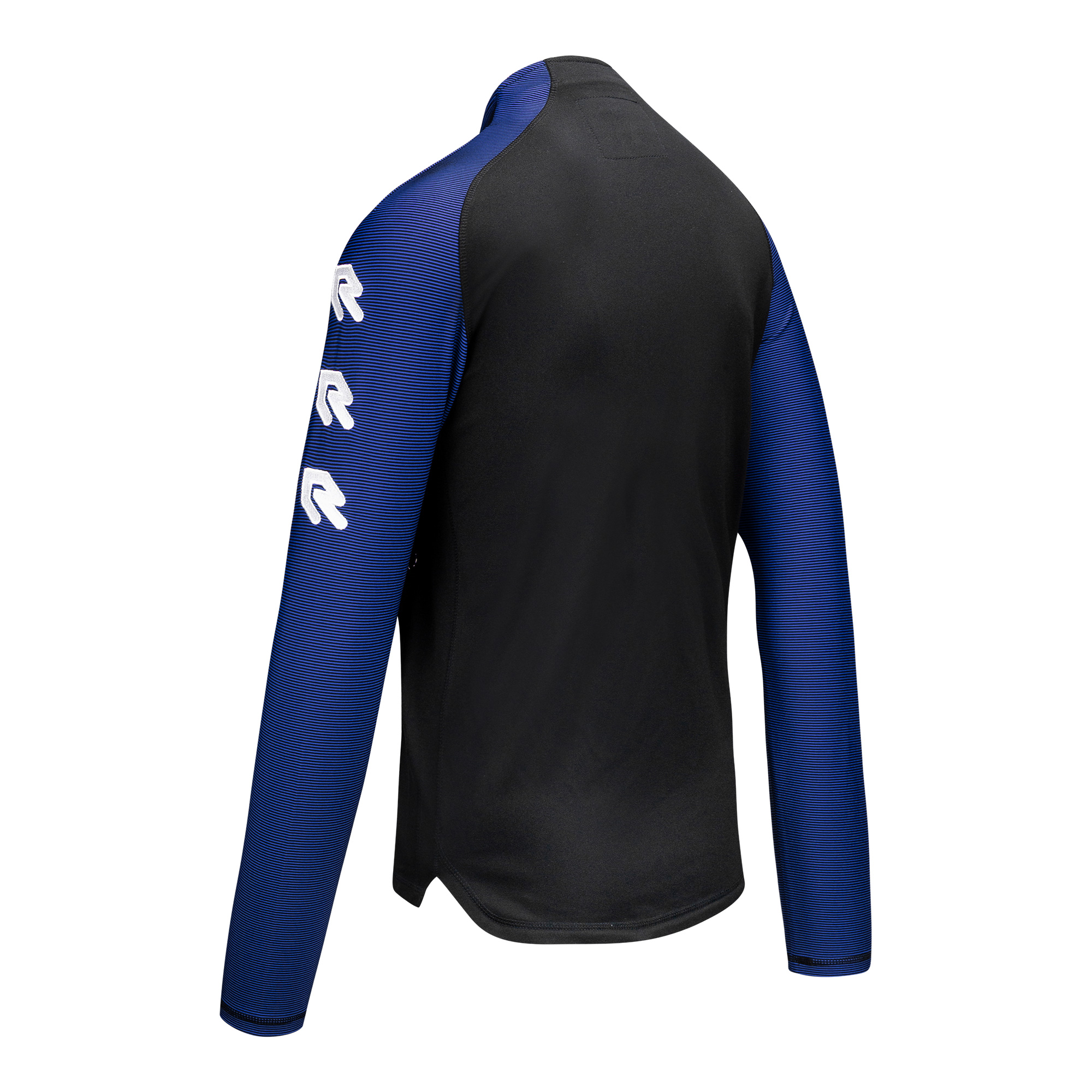 Robey Performance Half-Zip Trainingstrui Zwart Royal Blauw Robey Performance Half-Zip Trainingstrui Zwart Royal Blauw - Afbeelding 3
