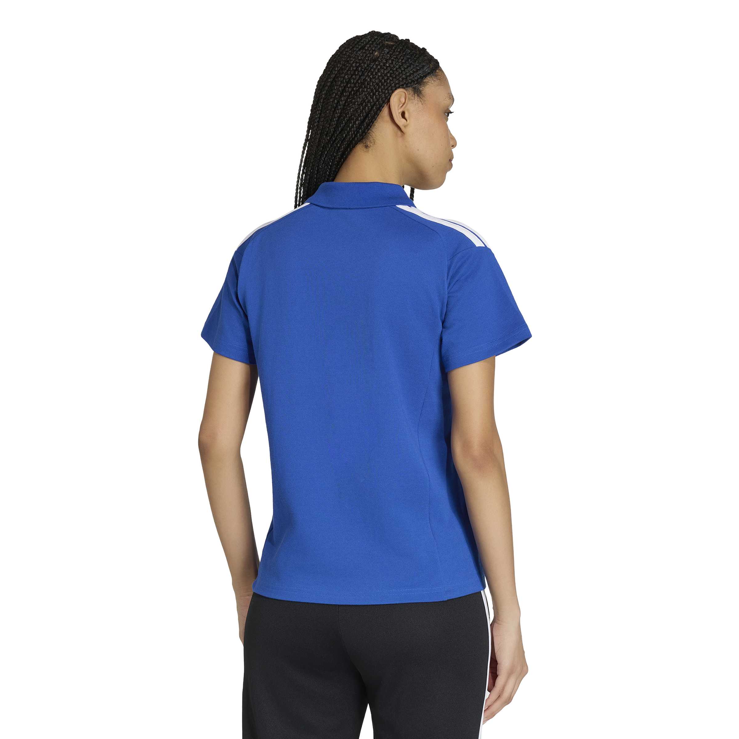 Adidas Tiro 26 League Polo Dames Blauw Wit Adidas Tiro 26 League Polo Dames Blauw Wit - Afbeelding 2