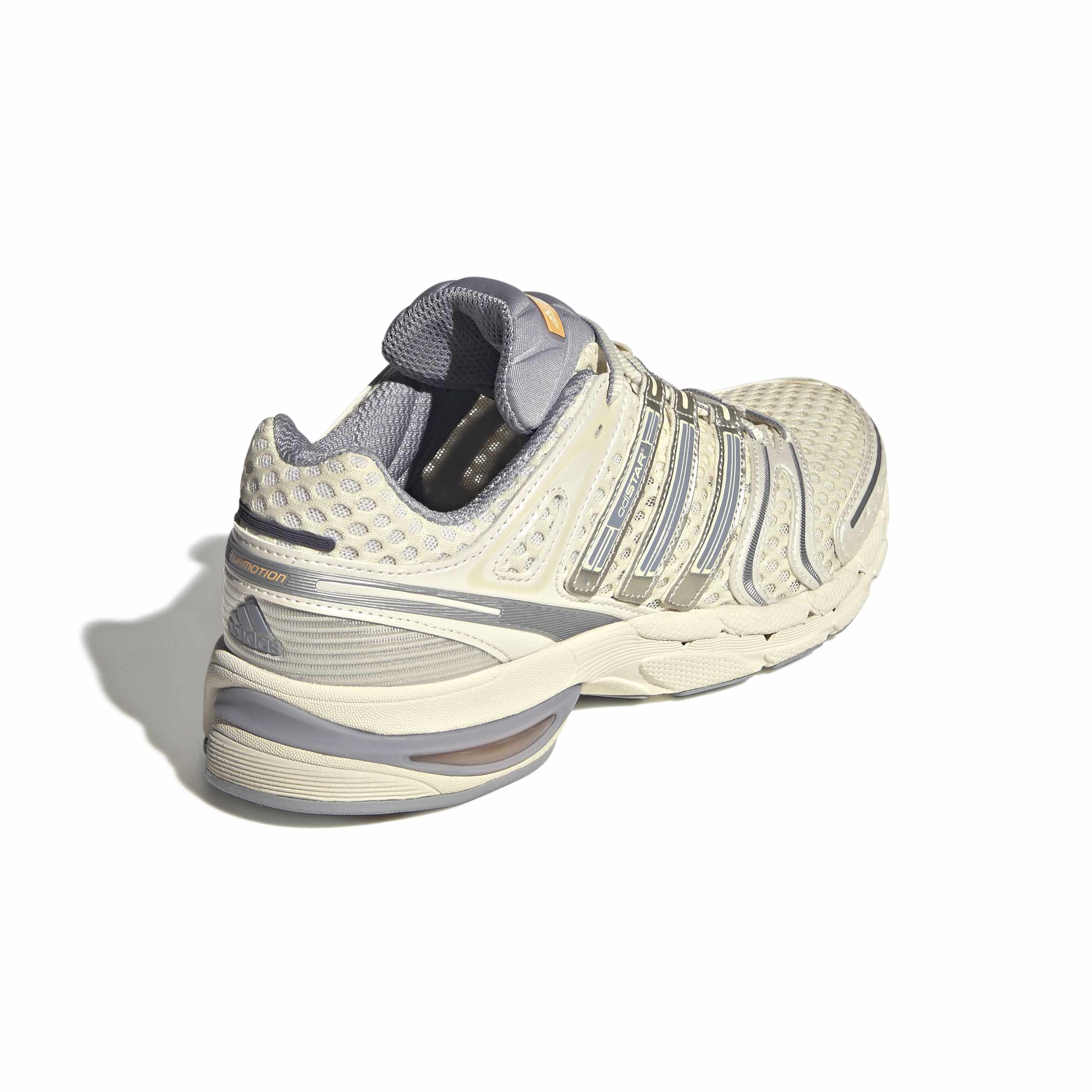Adidas Adistar Control 5 Sneakers Cloud White Halo Silver Oranje Adidas Adistar Control 5 Sneakers Cloud White Halo Silver Oranje - Afbeelding 4