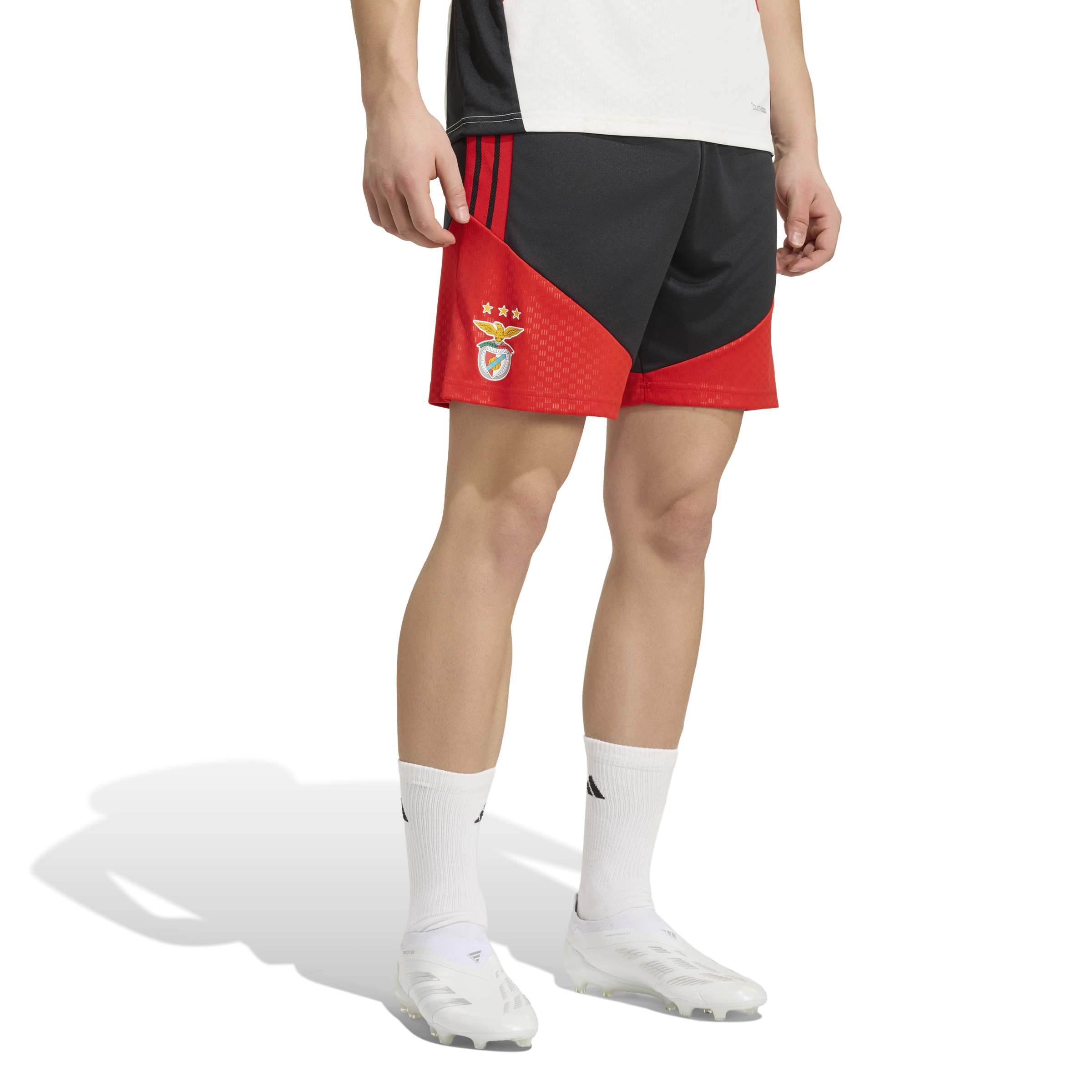Adidas Benfica Trainingsset 2026-2027 Wit Zwart Rood Adidas Benfica Trainingsset 2026-2027 Wit Zwart Rood - foto 4