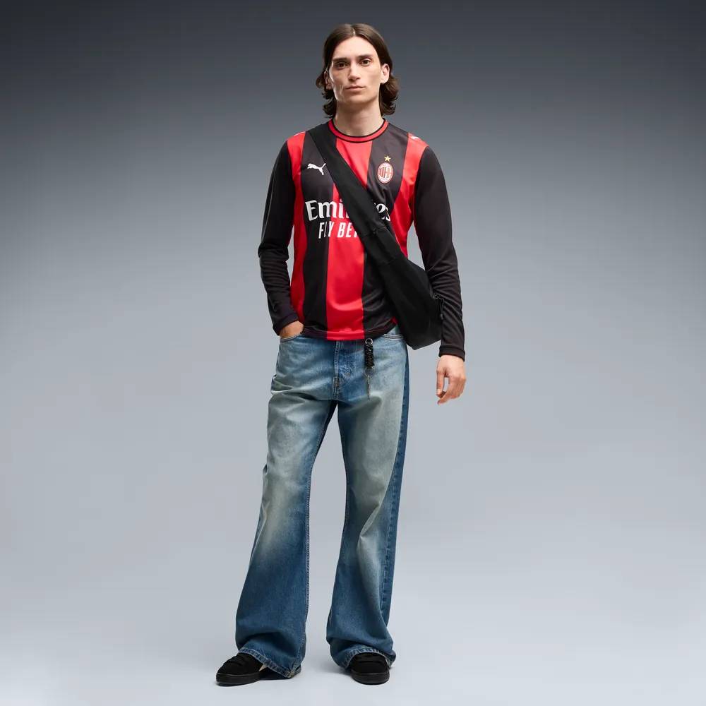 PUMA AC Milan Thuisshirt Lange Mouwen 2026-2027 PUMA AC Milan Thuisshirt Lange Mouwen 2026-2027 - Afbeelding 4