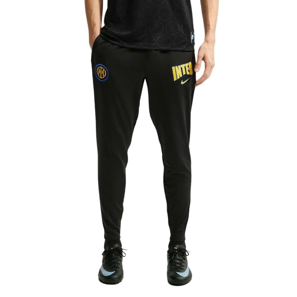 Nike Inter Milan Strike Trainingspak 1/4-Zip 2026-2027 Zwart Blauw Goudgeel - foto 5