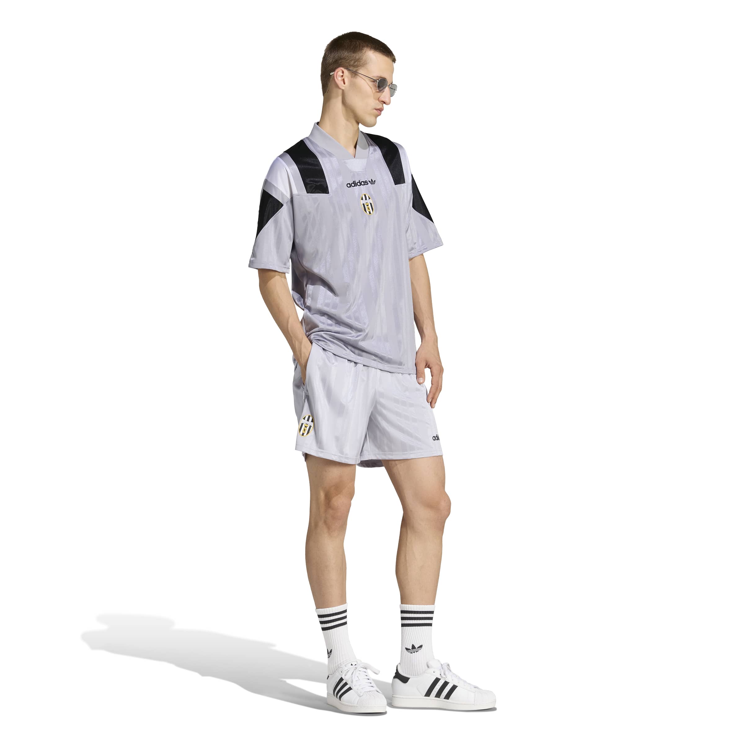 Adidas Juventus EQT T-Shirt Grijs Zwart Wit Adidas Juventus EQT T-Shirt Grijs Zwart Wit - foto 5