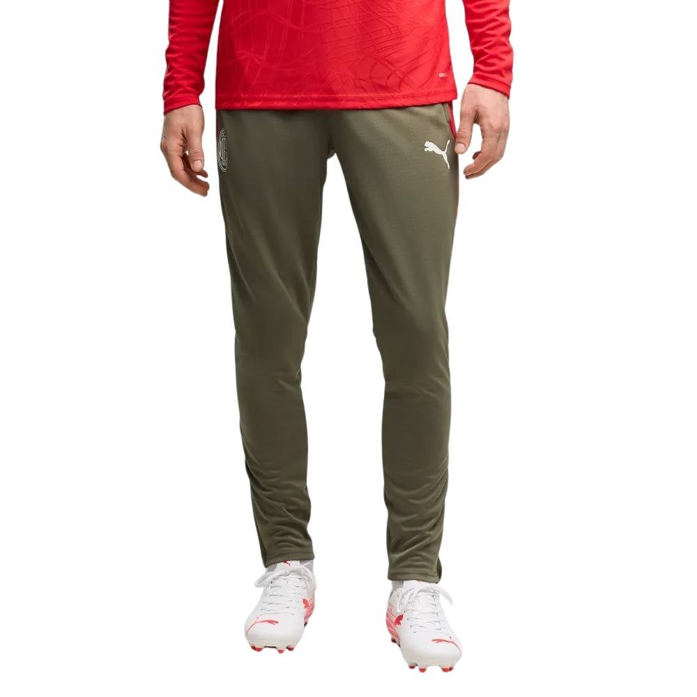 PUMA AC Milan Trainingspak 1/4-Zip 2026-2027 Lichtgrijs Donkergroen Rood Wit PUMA AC Milan Trainingspak 1/4-Zip 2026-2027 Lichtgrijs Donkergroen Rood Wit - Afbeelding 3