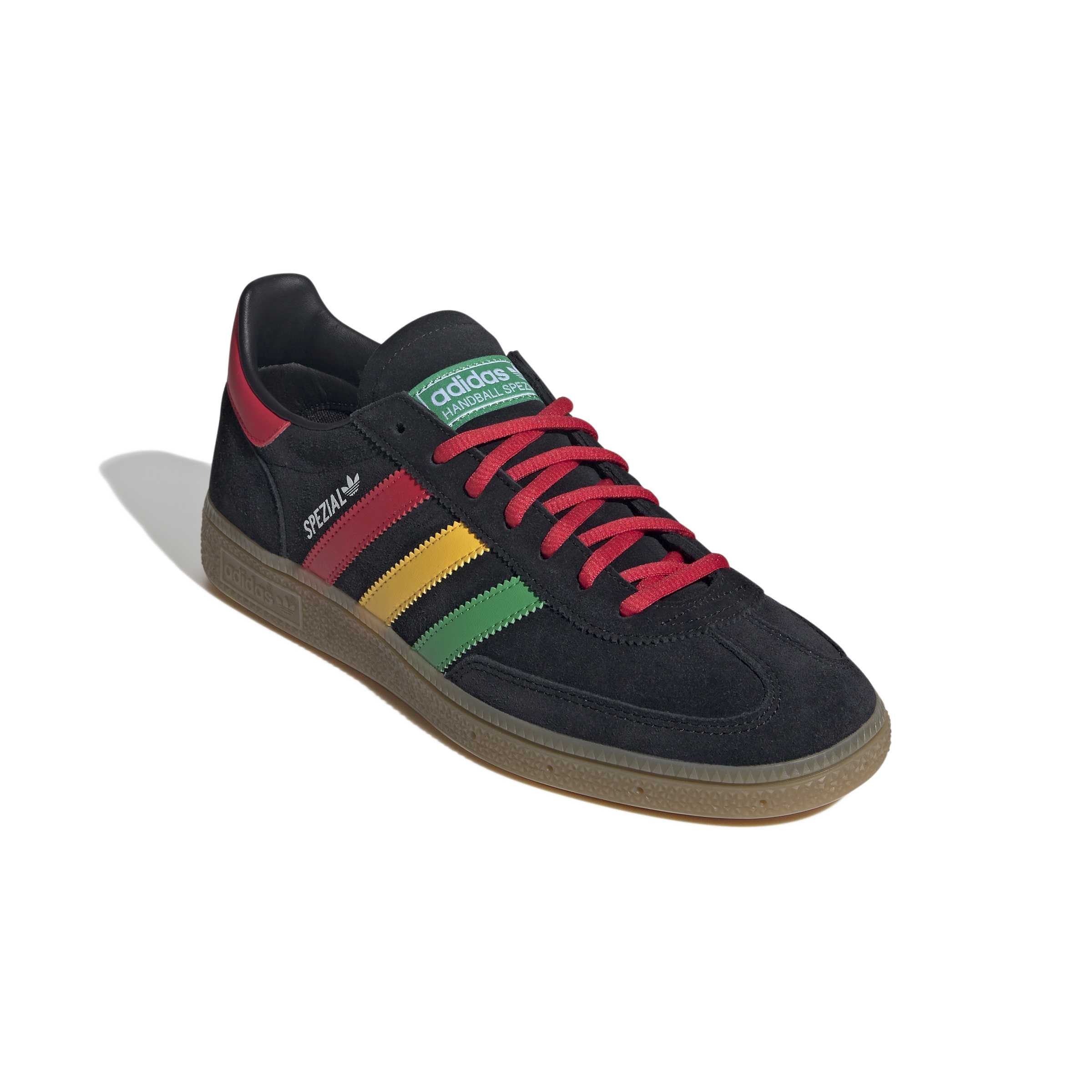 Adidas Handball Spezial Jamaica Sneakers Zwart Rood Geel Adidas Handball Spezial Jamaica Sneakers Zwart Rood Geel - foto 4
