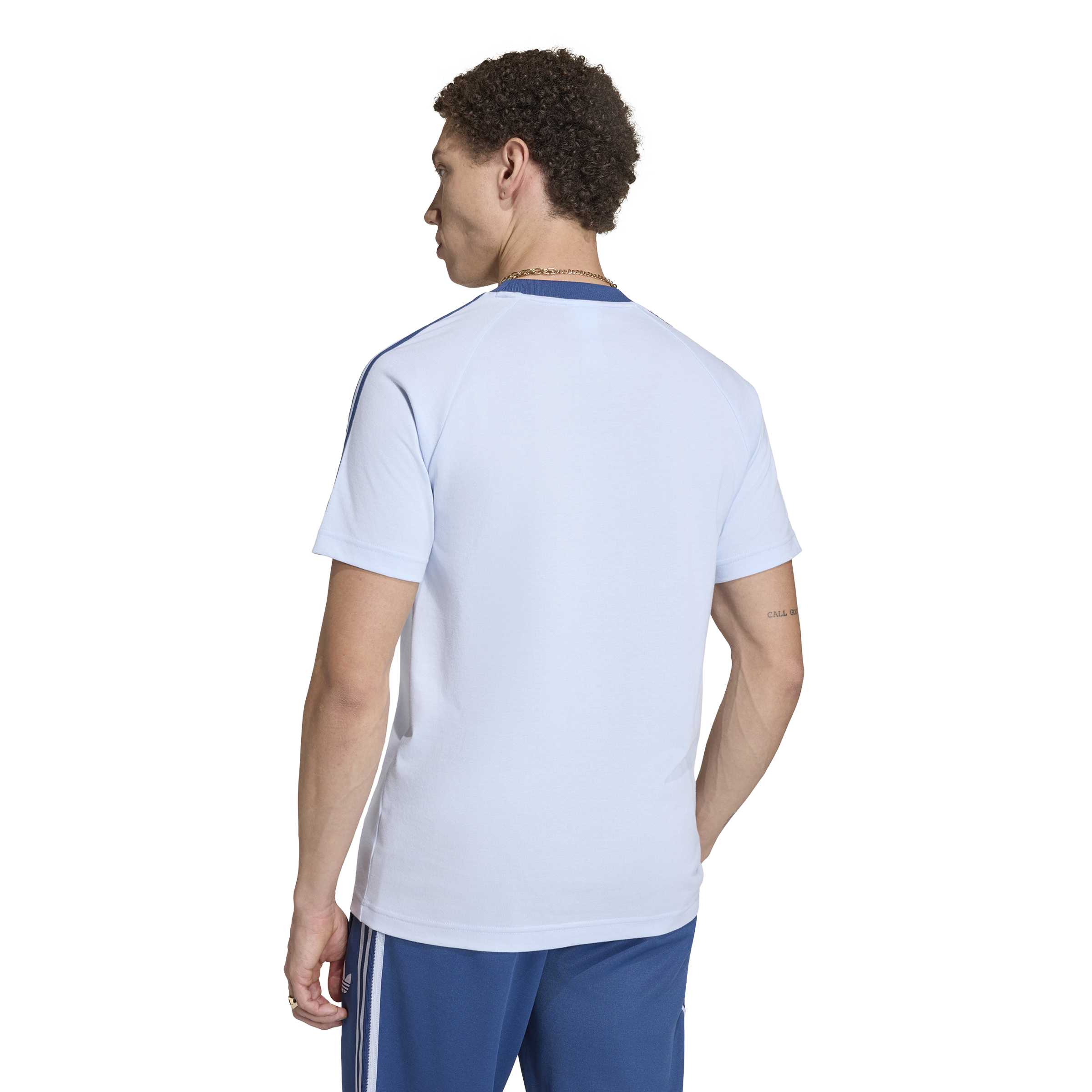 Adidas Italië Originals T-Shirt Lichtblauw Blauw Adidas Italië Originals T-Shirt Lichtblauw Blauw - foto 2
