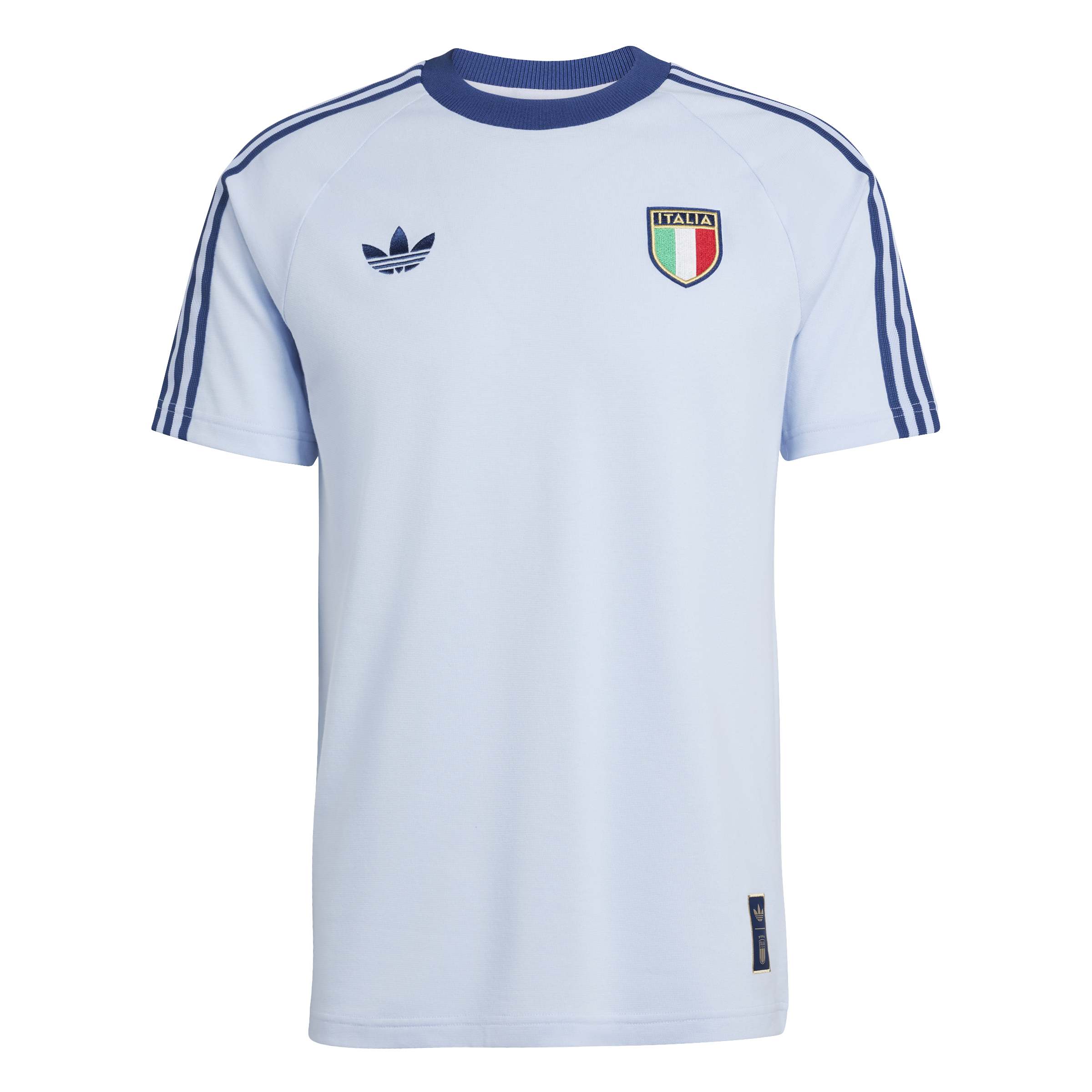 Adidas Italië Originals T-Shirt Lichtblauw Blauw Adidas Italië Originals T-Shirt Lichtblauw Blauw - foto 6
