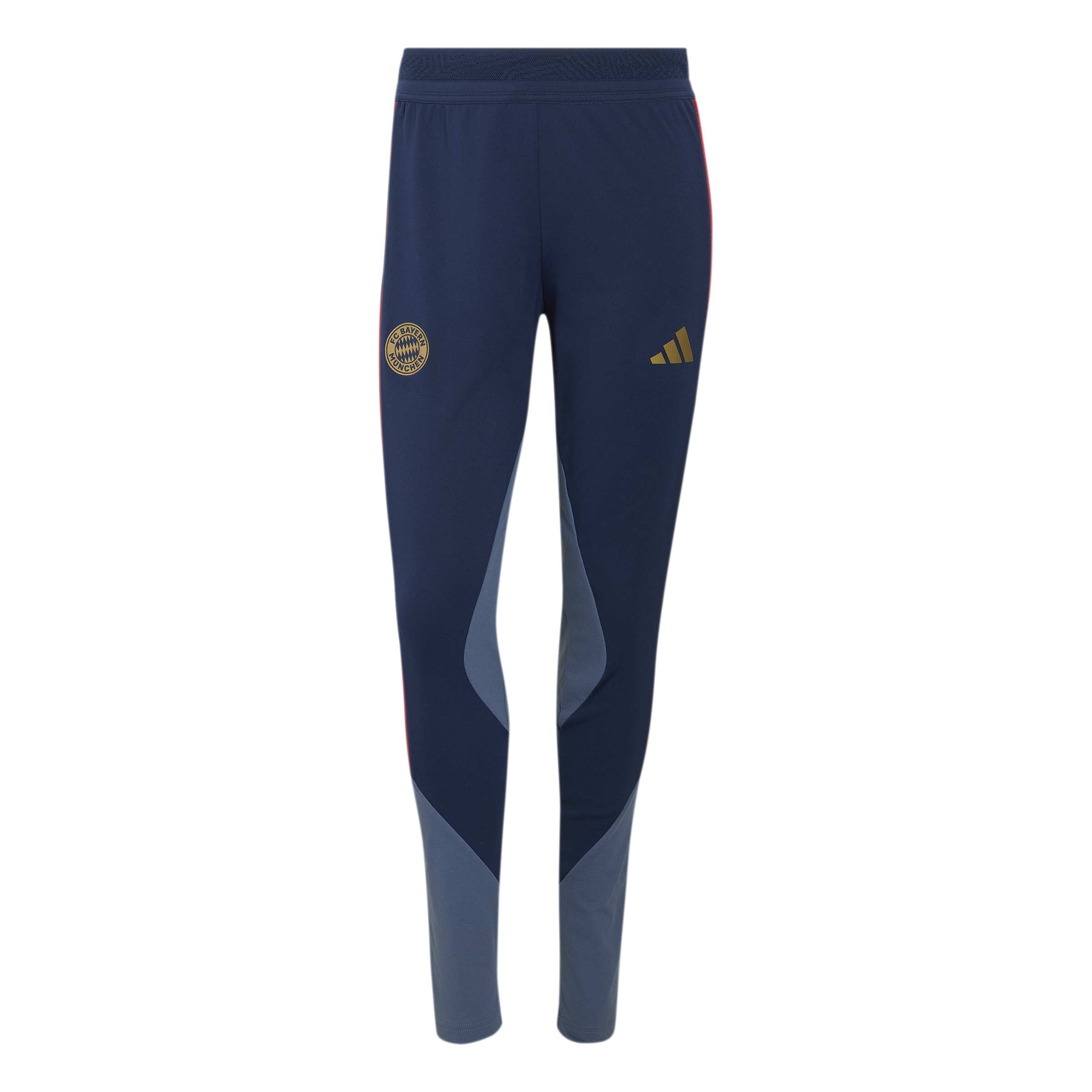 Adidas Bayern München Trainingsbroek 2026-2027 Dames Donkerblauw Rood Goud Adidas Bayern München Trainingspak 1/4-Zip 2026-2027 Dames Donkerblauw Rood Goud - foto 3