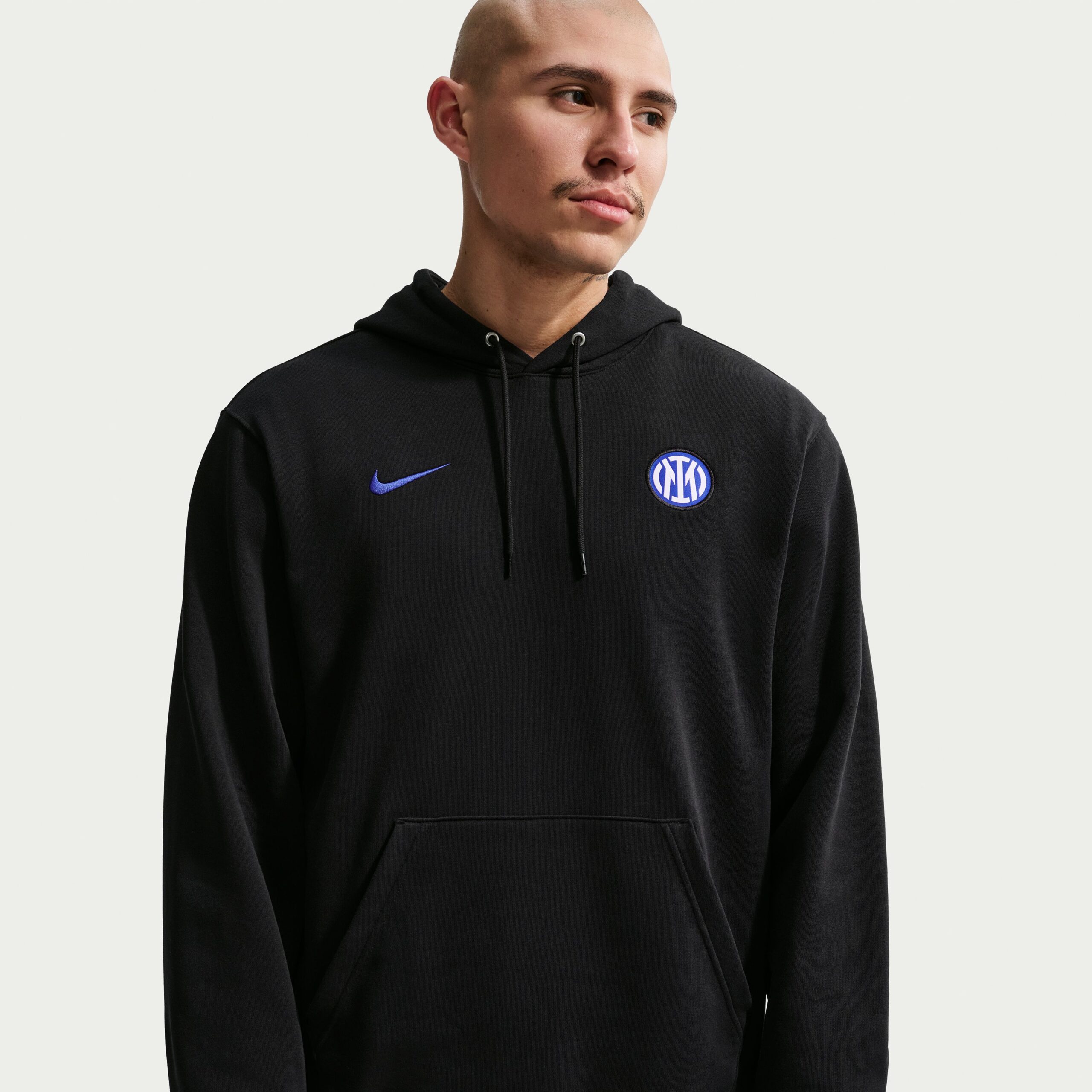 Nike Inter Milan Club Sportswear Trainingspak Hooded 2026-2027 Zwart Donkerblauw Wit Nike Inter Milan Club Sportswear Trainingspak Hooded 2026-2027 Zwart Donkerblauw Wit - foto 4
