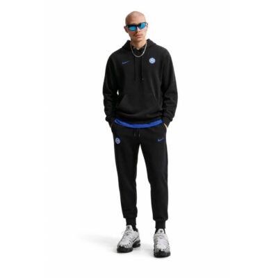 Nike Inter Milan Club Sportswear Trainingspak Hooded 2026-2027 Zwart Donkerblauw Wit