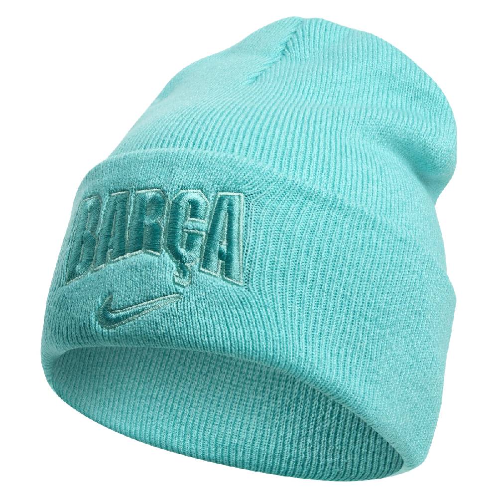 Nike FC Barcelona Peak Beanie 2026-2027 Turquoise Nike FC Barcelona Peak Beanie 2026-2027 Turquoise