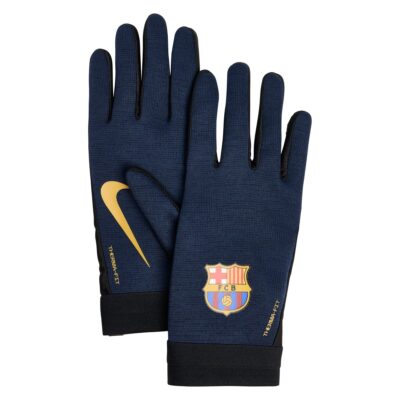 Nike FC Barcelona Academy Therma-FIT Handschoenen 2026-2027 Blauw Geel